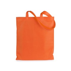 100 Orange Fabric Bags with Handles | Online Gifts
