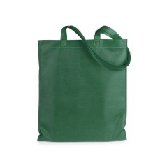 25 Bolsas Con Asa de Tela Verde  | Regalos  Online