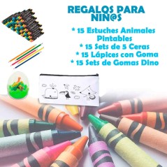 Regalos para niños de bienvenida al cole, detalles y recordatorios