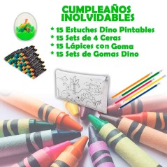 Pack of 15 items for children. Children's items for birthdays