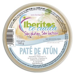Paté de Atún para celiacos y sin lactosa 140 GR