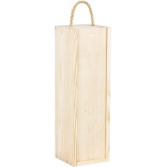 Caja De Madera Para Botella De Vino |  Regalos Gourmet Online