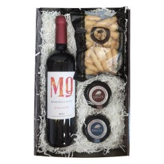 Económica cesta con vino y pates |  Regalos Gourmet Online