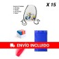 Pack regalos cumpleaños infantiles Mochilas para colorear + Juegos Rondux + Set gomas de borrar+ Bolsas