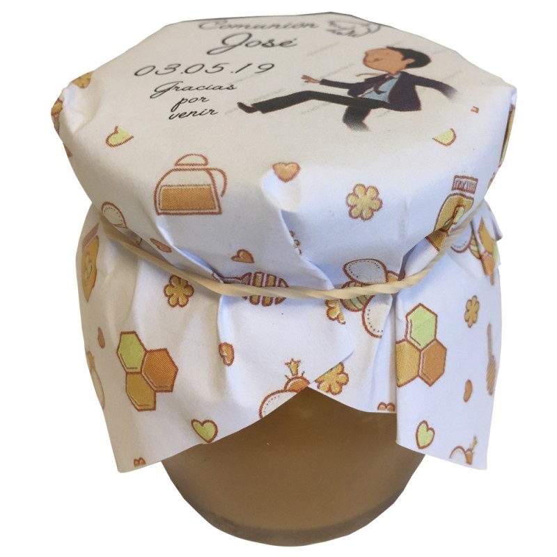 24 x mieles con almendras con estampado personalizable. …