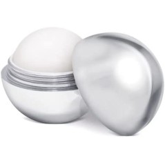 Round Silver Lip Balm Round Lip Balm