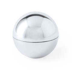 25 Round Silver Lip Balm Round Silver | Regalos Gourmet Online