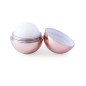 Round Pink Lip Balm