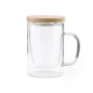 Glass mug for infusions