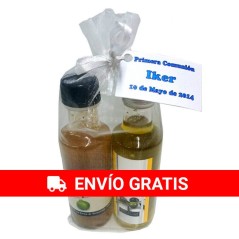 Pack cadeaux de mariage huile d'olive extra vierge et vinaigre figue