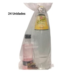 24 Pack gintonic "puerto de indias" con tónica y especies en bolsa de organza