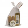 24 Kit de boda cosméticos Gel bodymilk pastilla de jabón, aceite de oliva