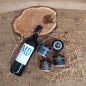 Economic gourmet hamper with wine and four pates