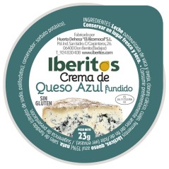 La mejor crema de queso azul de oveja iberitos en formato de 25 g