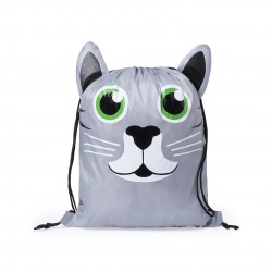 Children's backpack with cat design