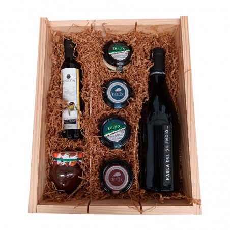 Gift box with premium products