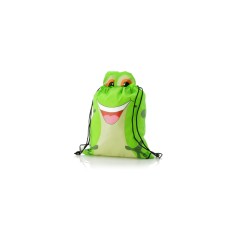 Children's backpack with frog design