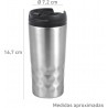 Silver Coffee Thermos To Go Mug