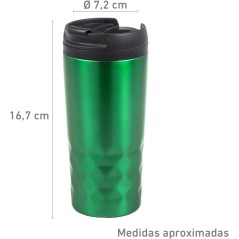 Tasse thermos à café verte idéale pour le café ou le thé | Gourmet Gifts Online