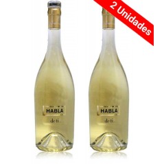 2 Botellas Vino blanco ecológico Habla de ti