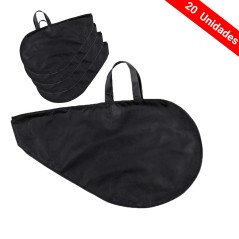 Lot de 20 sacs à jambon noirs