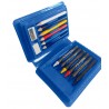Pack of 50 Blue Colouring Cases for Children