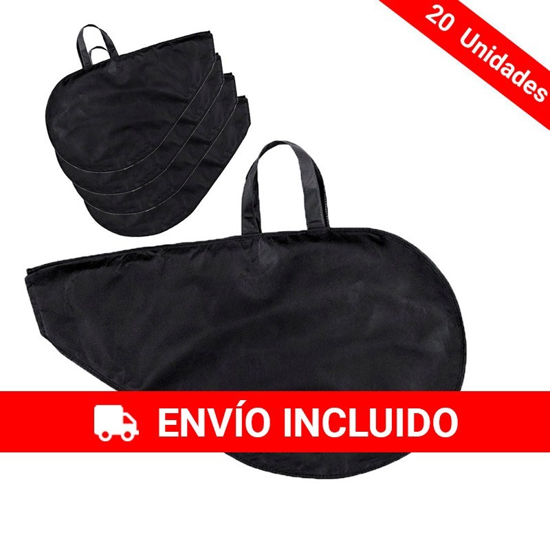 Pack de 20 Bolsas de Jamón Negras