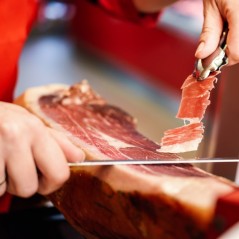 Jambon ibérique avec couteau au meilleur prix