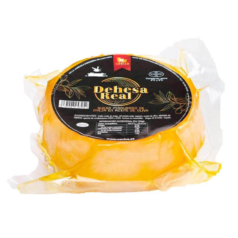 Queso de la serena curada en aceite de oliva Dehesa Real