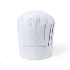 Delantal y Gorro de Cocinero para Niño Regalo Infantil (Blanco)