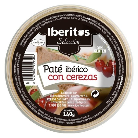 Iberian pate with cherry