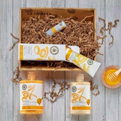 Buy online Basket of natural cosmetics made with honey great quality