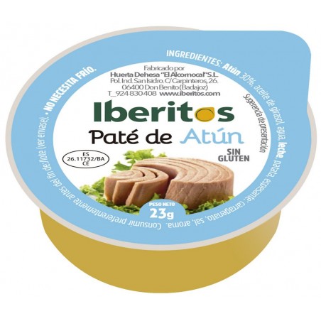 Paté de Atún en Aceite 25 gr monodosis