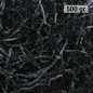 500 gr. de papel NEGRO kraft en virutas (LOG)