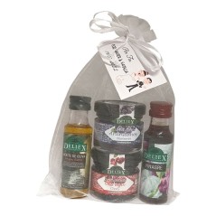 Gift gourmet natural homemade jams, no added suggar, for weddings