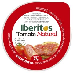 Tomate naturelle râpée Deliex unidose 25 gr pour le petit déjeuner