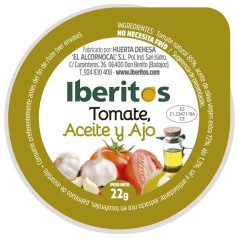 Aceite, ajo y tomate "Iberitos" (22gx45uds)