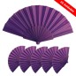 Pack 25 Purple Fans for events