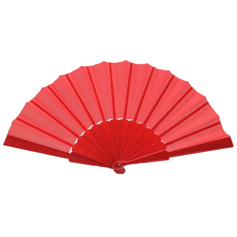 Red fan for events