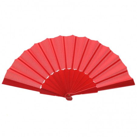 Red fan for events