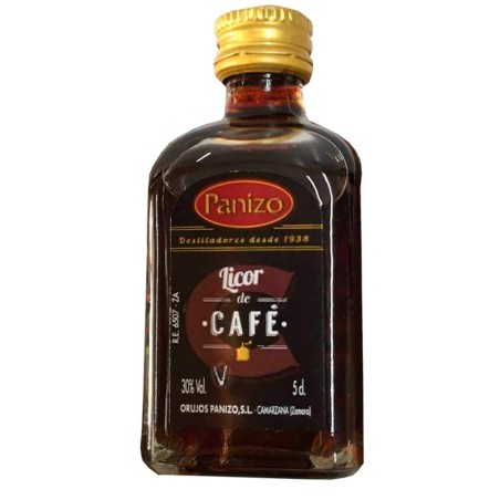 Licor de café Panizo mini para regalos