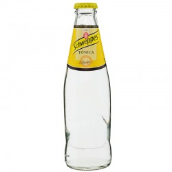 Tónica Schweppes 20 cl en botella de cristal