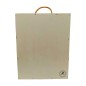 Coffret en bois personnalisé pour 3 bouteilles de vin
