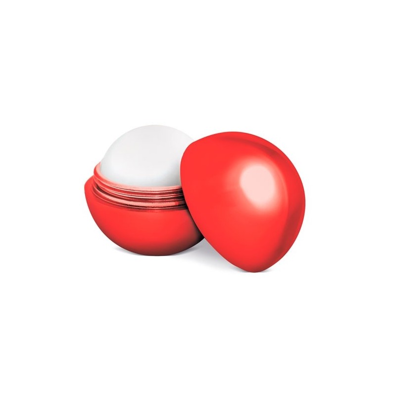 Red Round Lip Balm