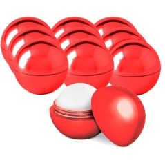 Lot de 50 baumes à lèvres Sphère rouge pour événements | Gourmet Gifts Online