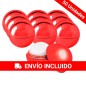 Pack 50 Bálsamos Labial Redondo Rojo