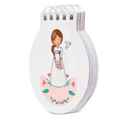 Buy First Communion notebook girl design | Gourmet Gifts  Online