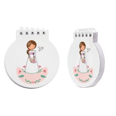 Buy First Communion notebook girl design | Gourmet Gifts  Online