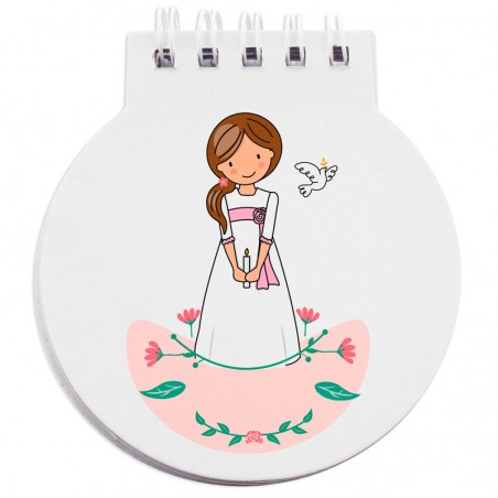 First Communion notebook for girl