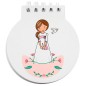 First Communion notebook for girl